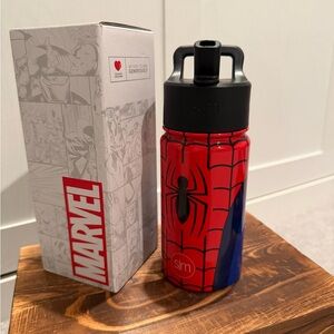 Marvel Spider-Man Kids Water Bottle - Red and Blue